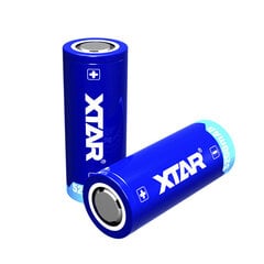 Akku XTAR 26650 5200mAh (suojattu) - 7A hinta ja tiedot | Paristot | hobbyhall.fi