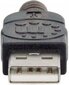 USB-jatkoyhteys Manhattan USB 2.0 A-A M/F 10m, aktiivinen hinta ja tiedot | Puhelinkaapelit | hobbyhall.fi