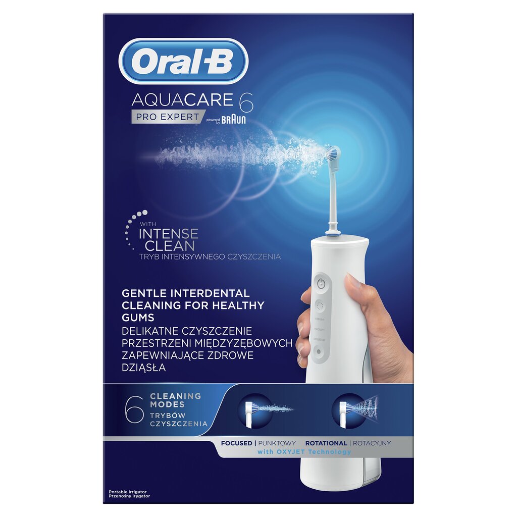 Oral-B AquaCare 6 Pro ekspert hinta ja tiedot | Hammasvälisuihkut | hobbyhall.fi