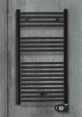 Zehnder Aura PBEBZ-080-40/MQ -sähköpatteri kylpyhuoneeseen, 90 x 50 cm, musta hinta ja tiedot | Zehnder Kodin remontointi | hobbyhall.fi