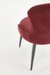 Tuolisarja Halmar K366, 2 tuolia, punainen hinta ja tiedot | Ruokapöydän tuolit | hobbyhall.fi