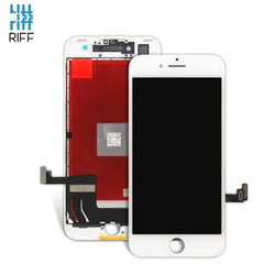 Riff Analog Tianma LCD näyttö + kosketuspaneeli iPhone 8:lle (4,7 tuumaa) Full Set A+ Quality White hinta ja tiedot | Puhelimen osat ja korjaustyökalut | hobbyhall.fi