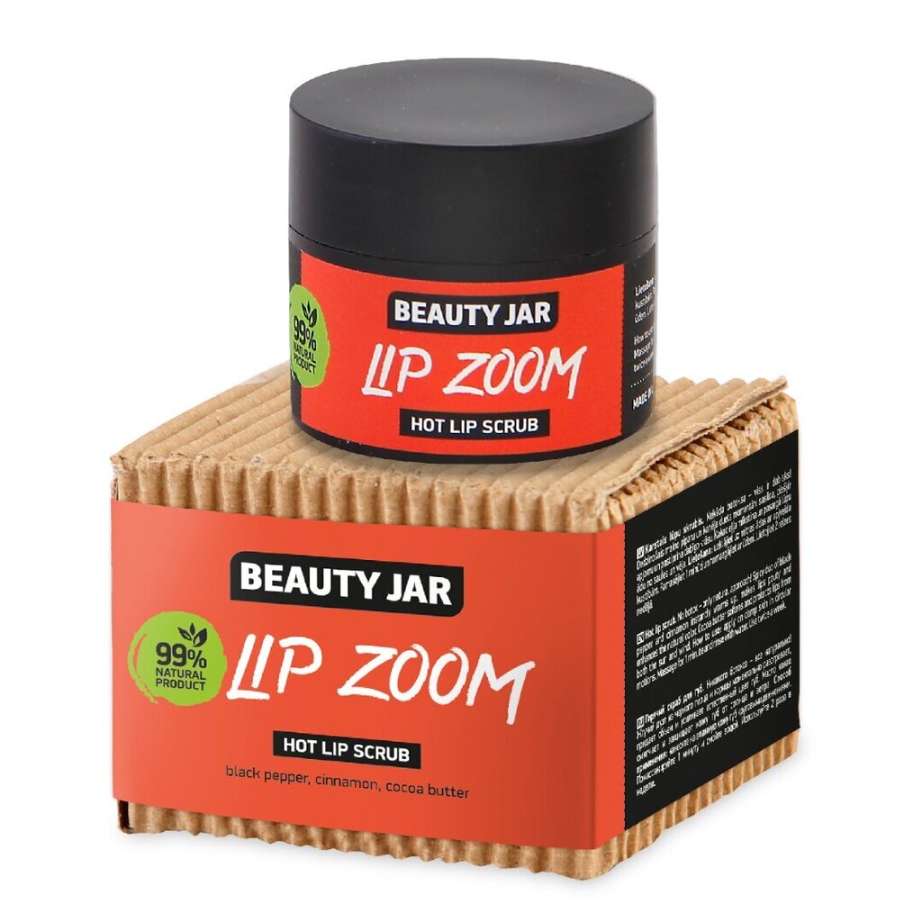 Huulien kuumakuorinta Lip Zoom Beauty Jar, ​15 ml hinta ja tiedot | Kasvojen puhdistusaineet | hobbyhall.fi