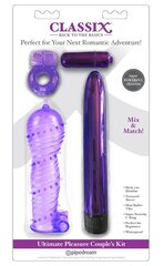 Seksisetti Classix Ultimate Pleasure Couples Kit, violetti, 4 osaa hinta ja tiedot | Seksilelusetit | hobbyhall.fi