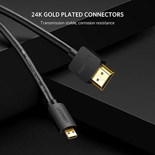 Ugreen (HD127) HDMI, 4K 3D 1 m hinta ja tiedot | Kaapelit ja adapterit | hobbyhall.fi