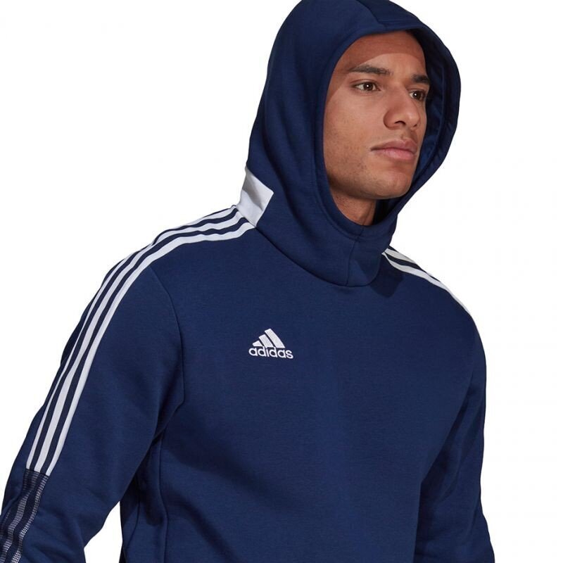 Miesten collegepaita Adidas Tiro 21 Sweat Hoody M GH4464 77812, sininen hinta ja tiedot | Miesten puserot ja hupparit | hobbyhall.fi