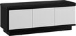 Penkki Meblocross Hybrid Hyb-02 3D, musta/valkoinen/beige hinta ja tiedot | Kenkäkaapit ja -hyllyt | hobbyhall.fi