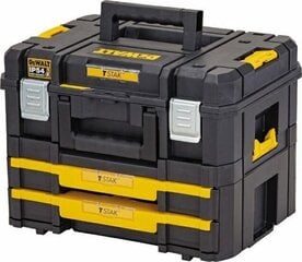 Työkalulaatikko DeWalt T-STAK Combo hinta ja tiedot | Työkalupakit ja muu työkalujen säilytys | hobbyhall.fi