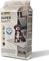 Croci Super Nappy matto, 60x90cm, 10 kpl. hinta ja tiedot | Eläinten hoitotuotteet | hobbyhall.fi