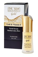 Kasvoseerumi kullalla ja E-vitamiinilla Dr Sea Gold, 30 ml hinta ja tiedot | Kasvovoiteet | hobbyhall.fi