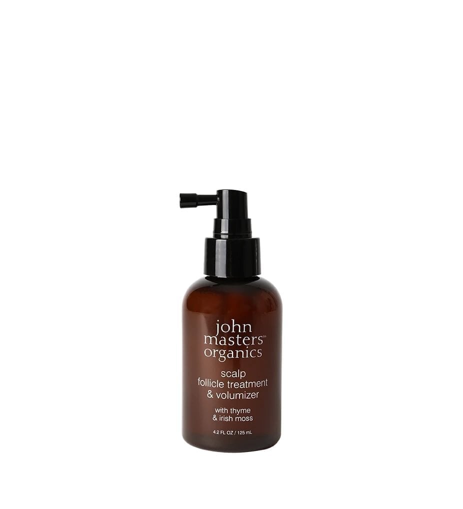 Volyymiä lisäävä hiustenhoito John Masters Organics Deep Scalp Follicle Treatment & Volumizer, 125 ml hinta ja tiedot | Hiusnaamiot, öljyt ja seerumit | hobbyhall.fi