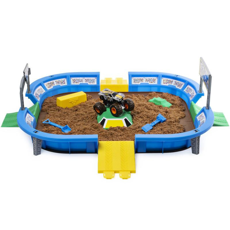 Monster Jam Monster Dirt Arena -leikkisetti hinta ja tiedot | Poikien lelut | hobbyhall.fi