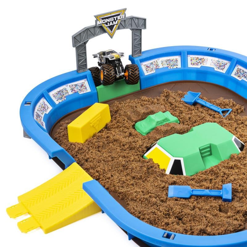 Monster Jam Monster Dirt Arena -leikkisetti hinta ja tiedot | Poikien lelut | hobbyhall.fi