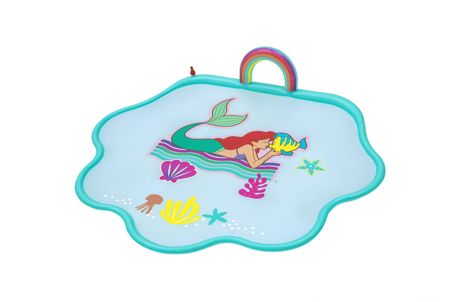 Lastenallas Bestway Little Mermaid 163cm x 145cm hinta ja tiedot | Puhallettavat vesilelut ja uima-asusteet | hobbyhall.fi