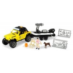 Kalastajasetti Simba Dickie Toys Play Life Jeep + tarvikkeet hinta ja tiedot | Poikien lelut | hobbyhall.fi