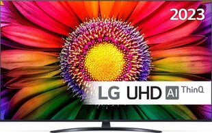 LG 55" 4K UHD Smart TV 55UR81006LJ.AEU hinta ja tiedot | Televisiot | hobbyhall.fi