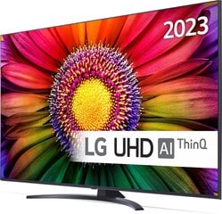 LG 75" 4K UHD Smart TV 75UR81006LJ.AEU hinta ja tiedot | LG Televisiot ja lisätarvikkeet | hobbyhall.fi