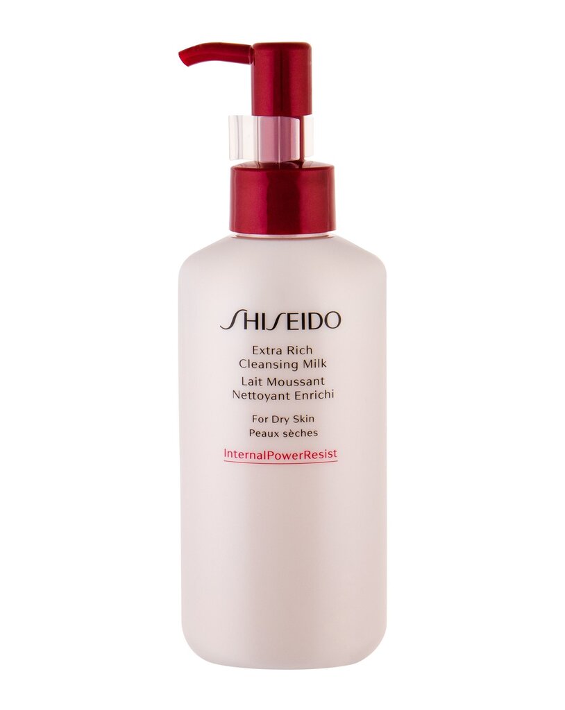 Shiseido Extra Rich -puhdistusmaito kasvoille, 125 ml hinta ja tiedot | Kasvojen puhdistusaineet | hobbyhall.fi