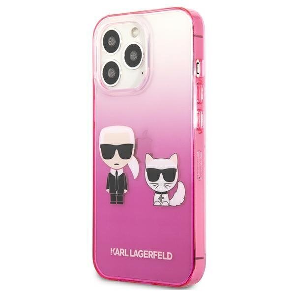 Puhelinkuori Karl Lagerfeld KLHCP13LTGKCP iPhone 13 Pro hinta ja tiedot | Puhelimen kuoret ja kotelot | hobbyhall.fi