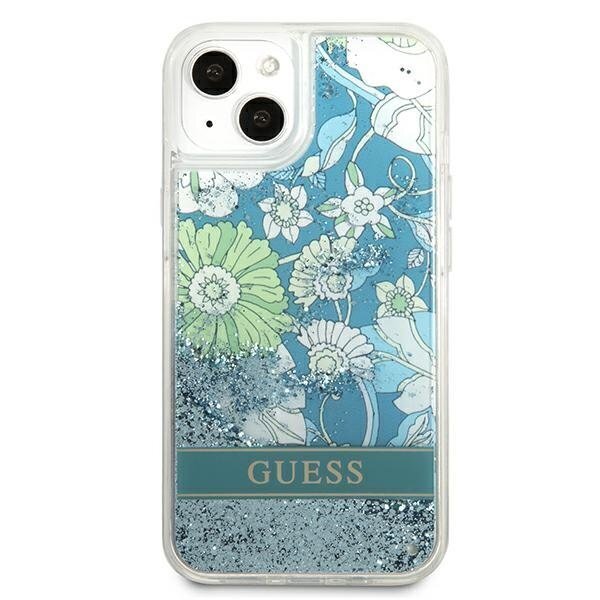 Guess GUHCP13SLFLSN, sopii iPhone 13 minille, vihreä hinta ja tiedot | Puhelimen kuoret ja kotelot | hobbyhall.fi