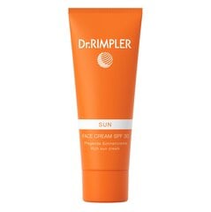 SPF 30 DR.RIMPLER Sun, Aurinkosuojavoide herkille kasvoille, 75ml hinta ja tiedot | Dr. Rimpler Hajuvedet ja kosmetiikka | hobbyhall.fi