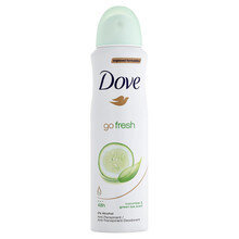 Dove Go Fresh, Suihkedeodorantti kurkun ja vihreän teen kanssa, Anti-Perspirant 150 ml hinta ja tiedot | Deodorantit | hobbyhall.fi