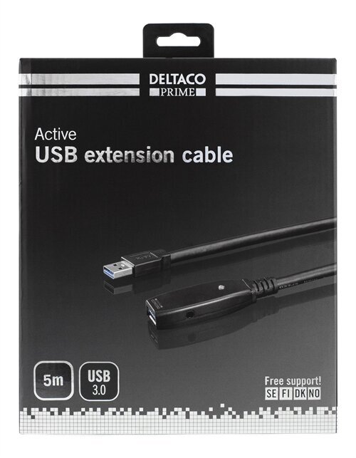 Deltaco USB3-1002 hinta ja tiedot | Puhelinkaapelit | hobbyhall.fi