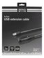 Deltaco USB3-1004, USB 3.0, USB 2.0, 7m hinta ja tiedot | Kaapelit ja adapterit | hobbyhall.fi