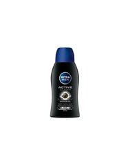 Nivea Active Clean Mini, Miesten suihkugeeli, 50 ml hinta ja tiedot | Suihkusaippuat ja suihkugeelit | hobbyhall.fi