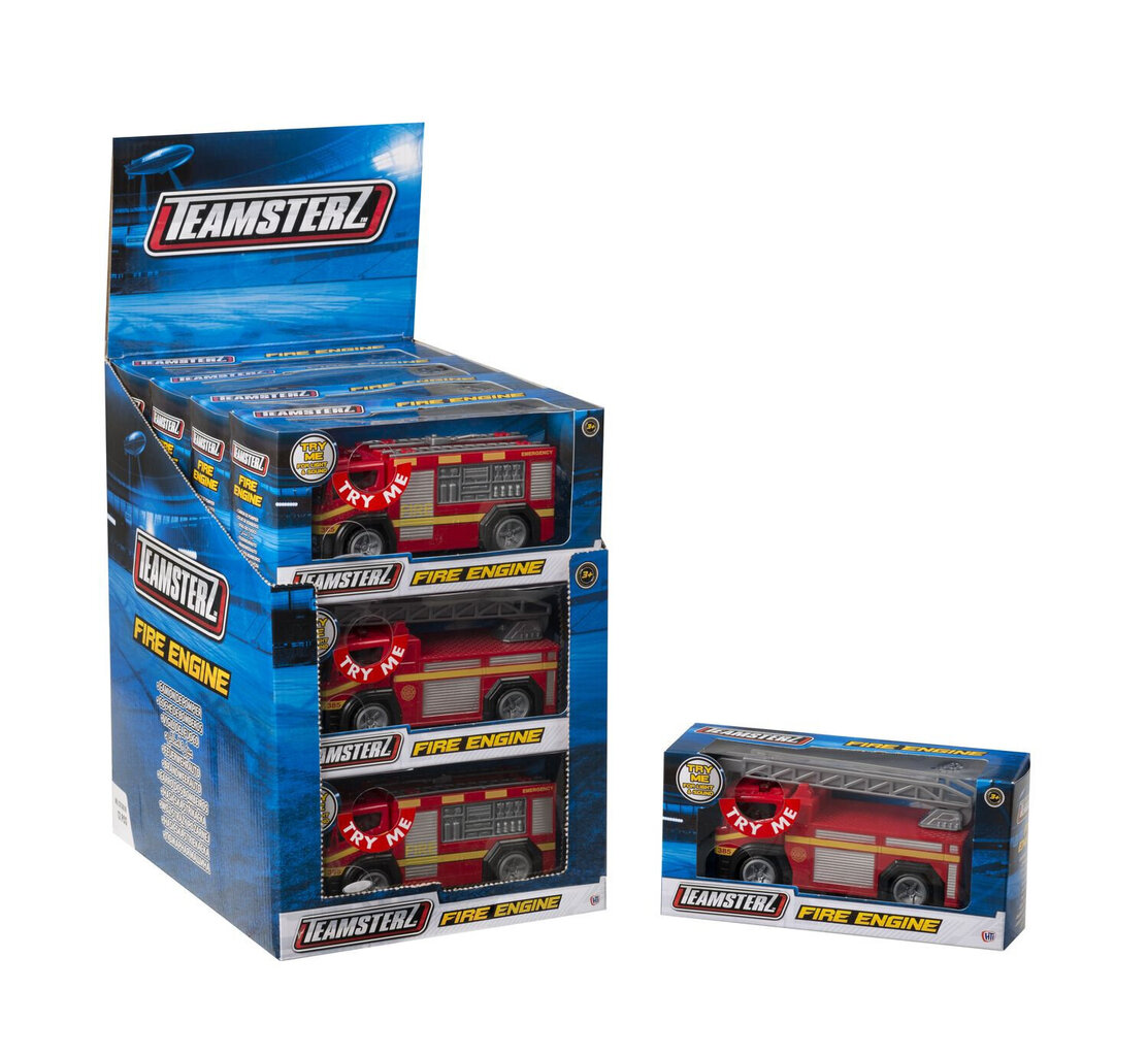 Hti Teamsterz paloauto, 12,5 cm hinta ja tiedot | Poikien lelut | hobbyhall.fi