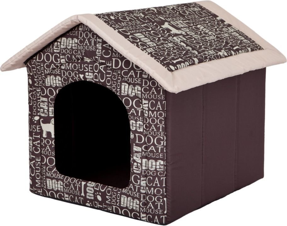 Hobbydog R1 - lemmikin peti, 38 cm x 32 cm x 38 cm, ruskea hinta ja tiedot | Pedit ja pesät | hobbyhall.fi