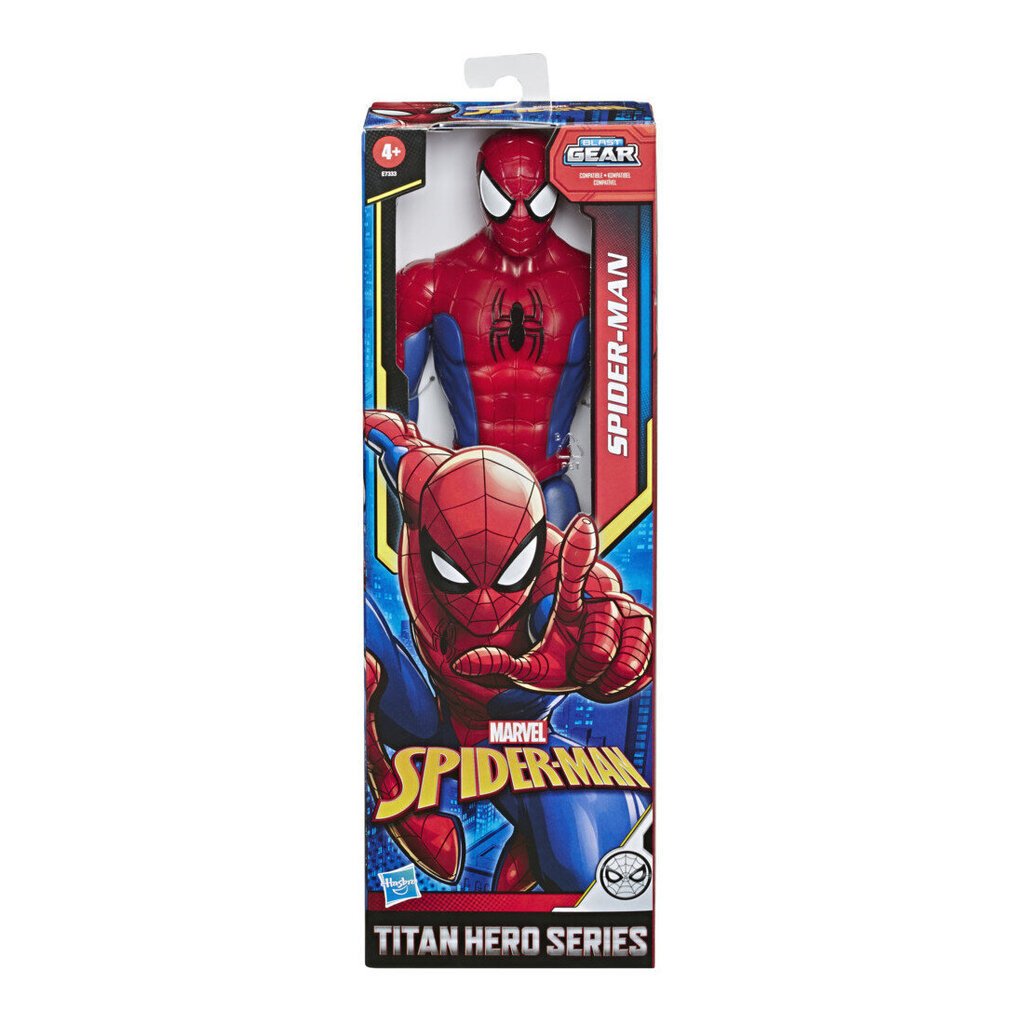 HASBRO SPIDER-MAN Titan Hämähäkkimies-hahmo hinta ja tiedot | Poikien lelut | hobbyhall.fi