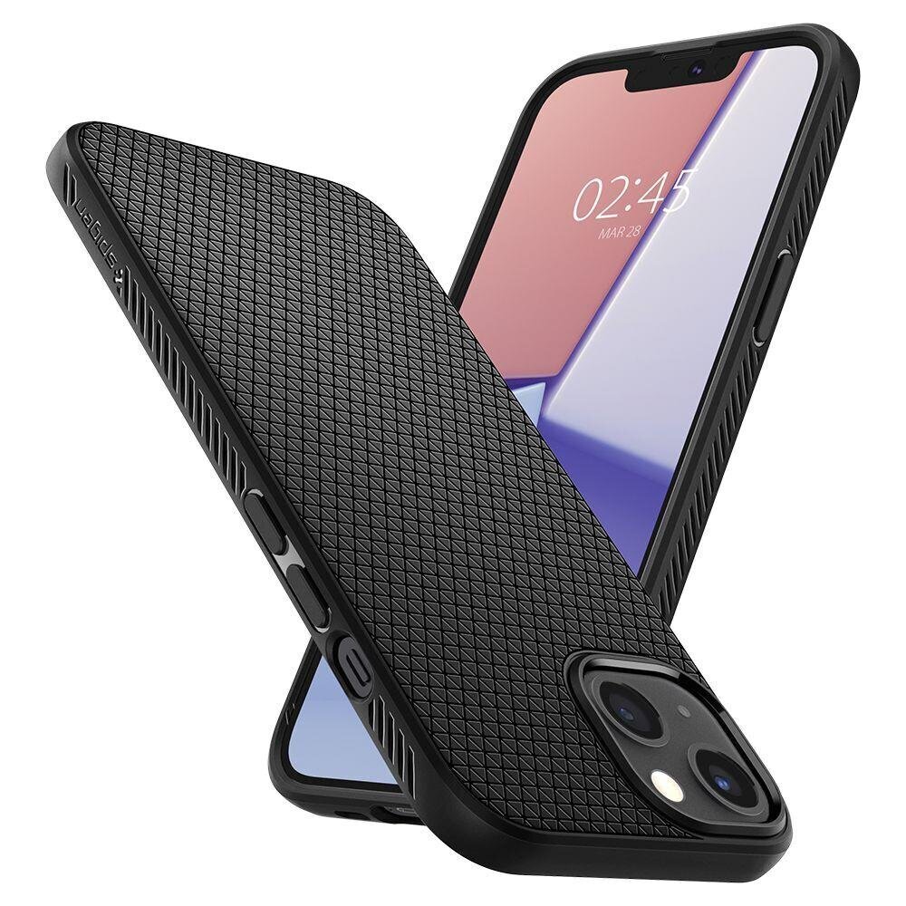 Puhelinkotelo Spigen Ultra hybrid case cover for iPhone 13 mini rugged cover matte black (Black) hinta ja tiedot | Puhelimen kuoret ja kotelot | hobbyhall.fi