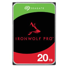 Seagate IronWolf Pro ST20000NE000 sisäinen kovalevy 3,5" 20000 GB Serial ATA III hinta ja tiedot | Kovalevyt | hobbyhall.fi