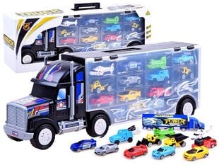 Kuorma-auto eri ajoneuvoilla. hinta ja tiedot | Poikien lelut | hobbyhall.fi