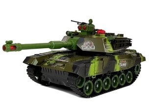 Suuri tankki kaukosäätimellä ja tehosteilla hinta ja tiedot | Poikien lelut | hobbyhall.fi