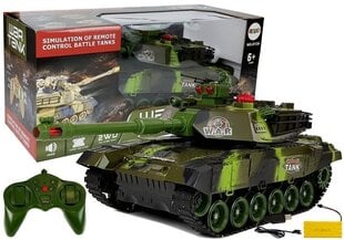 Suuri tankki kaukosäätimellä ja tehosteilla hinta ja tiedot | Poikien lelut | hobbyhall.fi