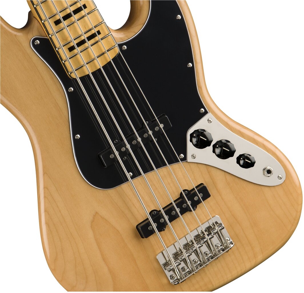 Fender SQ CV 70s JAZZ BASS V MN NAT -bassokitara hinta ja tiedot | Kitarat | hobbyhall.fi