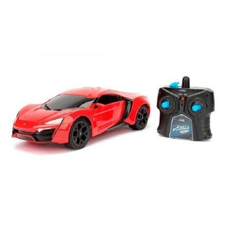 Radio-ohjattu automalli Simba Jada Toys Fast &amp; Furious Lykan Hypersport 1:16 hinta ja tiedot | Poikien lelut | hobbyhall.fi