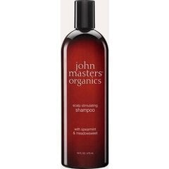 John Masters Organics Spearmint & Meadowsweet Scalp Stimulating Shampoo 473 ml hinta ja tiedot | Shampoot | hobbyhall.fi