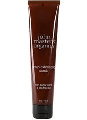 John Masters Organics Scalp Exfoliating Scrub with Sugar Cane & Tea Tree Oil, 142 g hinta ja tiedot | Hiusnaamiot, öljyt ja seerumit | hobbyhall.fi