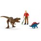 Schleich Dinosaurs Tyrannosaurus Rexin hyökkäys hinta ja tiedot | Poikien lelut | hobbyhall.fi