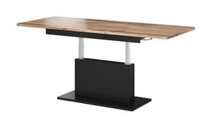 Halmar Busetti, ruskean /mustan värinen pöytä hinta ja tiedot | Ruokapöydät | hobbyhall.fi