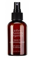 John Masters Organics Green Tea & Calendula Leave-In Conditioning Mist, 125 ml hinta ja tiedot | Hiusnaamiot, öljyt ja seerumit | hobbyhall.fi