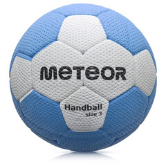 Käsipallo Meteor, koko 3, sininen hinta ja tiedot | Käsipallo | hobbyhall.fi