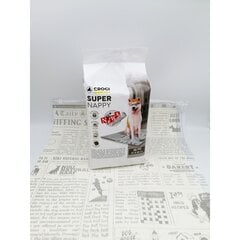 Croci Super Nappy News Paper, alunen, 57 cm x 84 cm, 30 kpl hinta ja tiedot | Eläinten hoitotuotteet | hobbyhall.fi