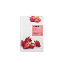 Mizon Joyful Time Essence Mask Strawberry -kasvonaamio, sis. mansikoita, 1 kpl hinta ja tiedot | Mizon Kasvojenhoitotuotteet | hobbyhall.fi