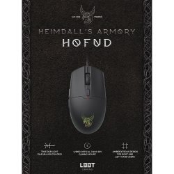 L33T Hofud / 160398, musta hinta ja tiedot | Hiiret | hobbyhall.fi