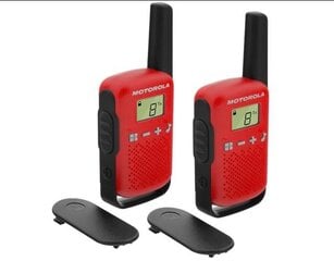 Motorola Talkabout T42 kaksoispakkaus punainen hinta ja tiedot | Radiopuhelimet | hobbyhall.fi