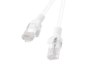 Verkkokaapeli U/UTP 6 Lanberg RJ45 / 20 m valkoinen hinta ja tiedot | Kaapelit ja adapterit | hobbyhall.fi